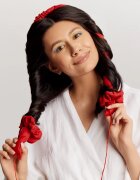GLOV CoolCurl Heatless Haircurling Tool hajkiegészítő hullámok formázására árnyalat Red 1 db