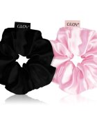 GLOV Scrunchies S hajgumik Pink/Black 2 db