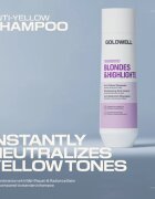 Goldwell Dualsenses Blondes & Highlights Anti-Yellow Shampoo sampon semlegesíti a sárgás tónusokat 250 ml