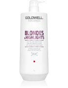Goldwell Dualsenses Blondes & Highlights kondicionáló szőke hajra semlegesíti a sárgás tónusokat 1000 ml