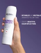 Goldwell Dualsenses Blondes & Highlights kondicionáló szőke hajra semlegesíti a sárgás tónusokat 200 ml