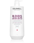 Goldwell Dualsenses Blondes & Highlights sampon szőke hajra semlegesíti a sárgás tónusokat 1000 ml