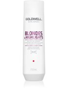 Goldwell Dualsenses Blondes & Highlights sampon szőke hajra semlegesíti a sárgás tónusokat 250 ml