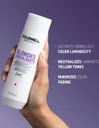 Goldwell Dualsenses Blondes & Highlights sampon szőke hajra semlegesíti a sárgás tónusokat 250 ml