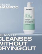 Goldwell Dualsenses Curls & Waves Bundling Shampoo sampon a hullámos és göndör hajra 1000 ml