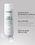 Goldwell Dualsenses Curls & Waves sampon hullámos és göndör hajra 250 ml
