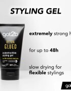 got2b Ultra Glued styling gél ultra erős fixálás 150 ml