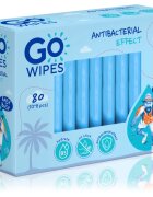 GoWipes Anti-Bacterial Effect frissítő nedves törlőkendők antibakteriális hatású 10x8 db