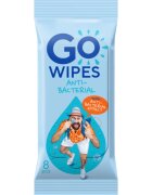 GoWipes Anti-Bacterial Effect frissítő nedves törlőkendők antibakteriális hatású 10x8 db