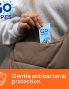 GoWipes Anti-Bacterial Effect frissítő nedves törlőkendők antibakteriális hatású 10x8 db