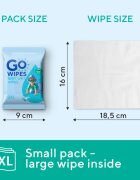 GoWipes Baby Wet Wipes finom nedves törlőkendők gyermekeknek nagyon száraz érzékeny és atópiás bőrre 24 db