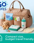 GoWipes Baby Wet Wipes finom nedves törlőkendők gyermekeknek nagyon száraz érzékeny és atópiás bőrre 24 db