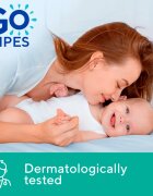 GoWipes Baby Wet Wipes finom nedves törlőkendők gyermekeknek nagyon száraz érzékeny és atópiás bőrre 24 db