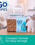 GoWipes Baby Wet Wipes finom nedves törlőkendők gyermekeknek nagyon száraz érzékeny és atópiás bőrre 24 db