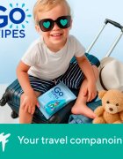 GoWipes Baby Wet Wipes finom nedves törlőkendők gyermekeknek nagyon száraz érzékeny és atópiás bőrre 24 db