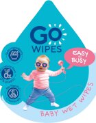 GoWipes Baby Wet Wipes nedves törlőkendők gyermekeknek születéstől kezdődően 24 db