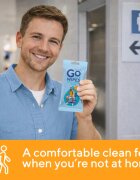 GoWipes Comfort nedves WC papír 10 db