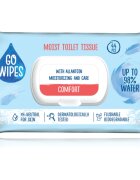 GoWipes Comfort nedves WC papír az érzékeny bőrre 44 db