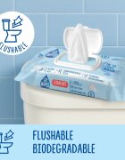 GoWipes Comfort nedves WC papír az érzékeny bőrre 44 db