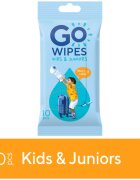 GoWipes For Kids & Juniors nedves WC papír gyermekeknek 10 db