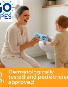 GoWipes For Kids & Juniors nedves WC papír gyermekeknek 10 db