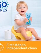 GoWipes For Kids & Juniors nedves WC papír gyermekeknek 10 db