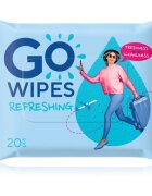 GoWipes Refreshing Wet Wipes frissítő nedves törlőkendők kézre 20 db