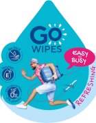 GoWipes Refreshing Wet Wipes frissítő nedves törlőkendők kézre 20 db