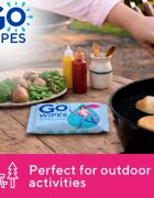 GoWipes Refreshing Wet Wipes frissítő nedves törlőkendők kézre 20 db
