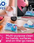 GoWipes Refreshing Wet Wipes frissítő nedves törlőkendők kézre 20 db