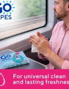 GoWipes Refreshing Wet Wipes frissítő nedves törlőkendők kézre 20 db