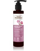 Green Pharmacy Damask Rose & Ceramides Face Emulsion tisztító emulzió az arcra 150 ml