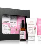 Green Pharmacy Damask Rose & Ceramides Set ajándékszett a tökéletes bőrért