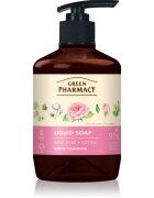 Green Pharmacy Musk Rose & Cotton folyékony szappan 460 ml
