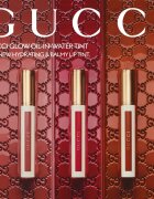 Gucci Beauty Glow Oil-In-Water Tint Liquid Lipstick fényes hidratáló folyékony rúzs árnyalat 415 Clara Pink 6.5 ml
