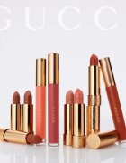 Gucci Beauty Rouge à Lèvres Satin Lipstick selyem rúzs árnyalat 221 Mina Light Pink 3.5 g