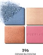 GUERLAIN Blooming Denim Ombres G szemhéjfesték paletta limitált kiadás 396 Denim Blossom 6 g