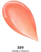 GUERLAIN KissKiss Bee Glow tápláló és hidratáló ajakbalzsam árnyalat 389 Pearly Peach 3.2 g