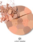 GUERLAIN Terracotta Light élénkítő bronzosító púder utántölthető árnyalat 01 Light Warm 10 g