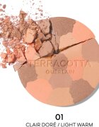 GUERLAIN Terracotta Light élénkítő bronzosító púder utántöltő árnyalat 01 Light Warm 10 g