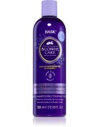 HASK Blonde Care Purple Shampoo kondicionáló szőke hajra semlegesíti a sárgás tónusokat 355 ml