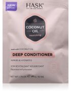 HASK Monoi Coconut Oil revitalizáló kondicionáló a fénylő és selymes hajért 50 ml