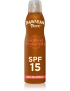 Hawaiian Tropic Glowing Protection Dry Oil Spray napvédő spray SPF 15 177 ml