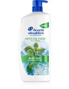 Head & Shoulders Menthol Fresh Extra Cooling korpásodás elleni sampon hűsítő hatással 1000 ml
