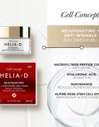 Helia-D Cell Concept fiatalító krém az öregedés jelei ellen SPF 15 65+ 50 ml