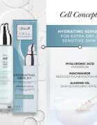 Helia-D Cell Concept hidratáló szérum a nagyon száraz és érzékeny bőrre 50 ml