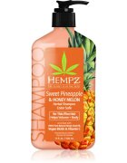 HEMPZ Sweet Pineapple Honey Melon hidratáló sampon hajra 500 ml