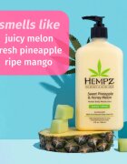HEMPZ Sweet Pineapple Honey Melon hidratáló testápoló tej 500 ml