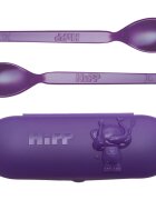 Hipp Spoons Set etetőkészlet utazásra Purple