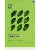 Holika Holika Pure Essence Green Tea ápoló arcmaszk az érzékeny vörösödésre hajlamos bőrre 23 ml